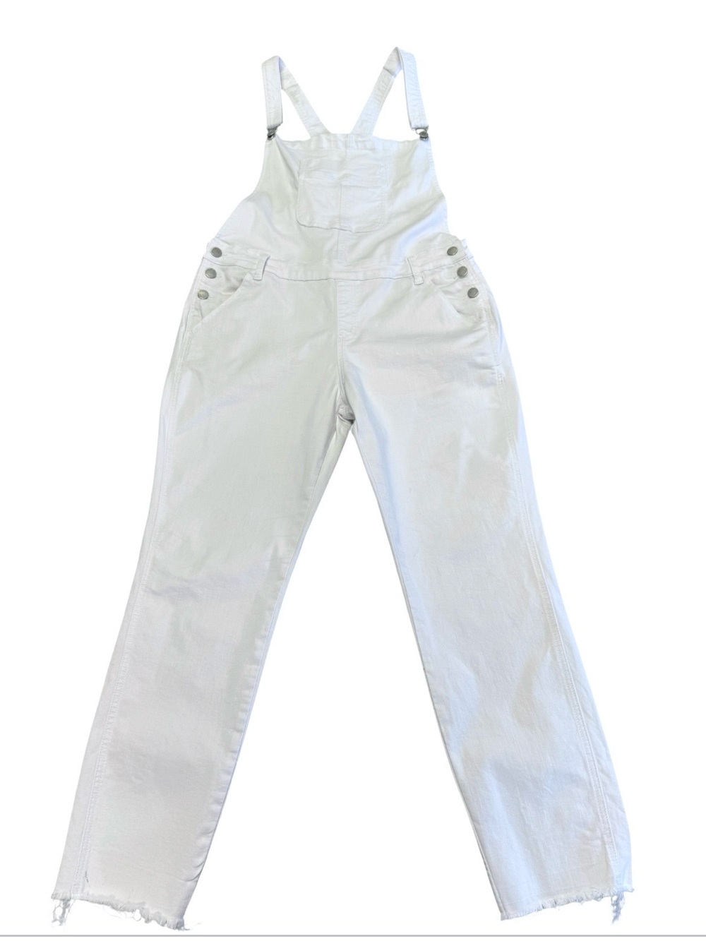 Judy Blue White Women's Denim Overalls Size 31